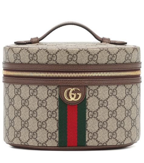 gucci small ophidia cosmetic case beige|Gucci ophidia clear bag.